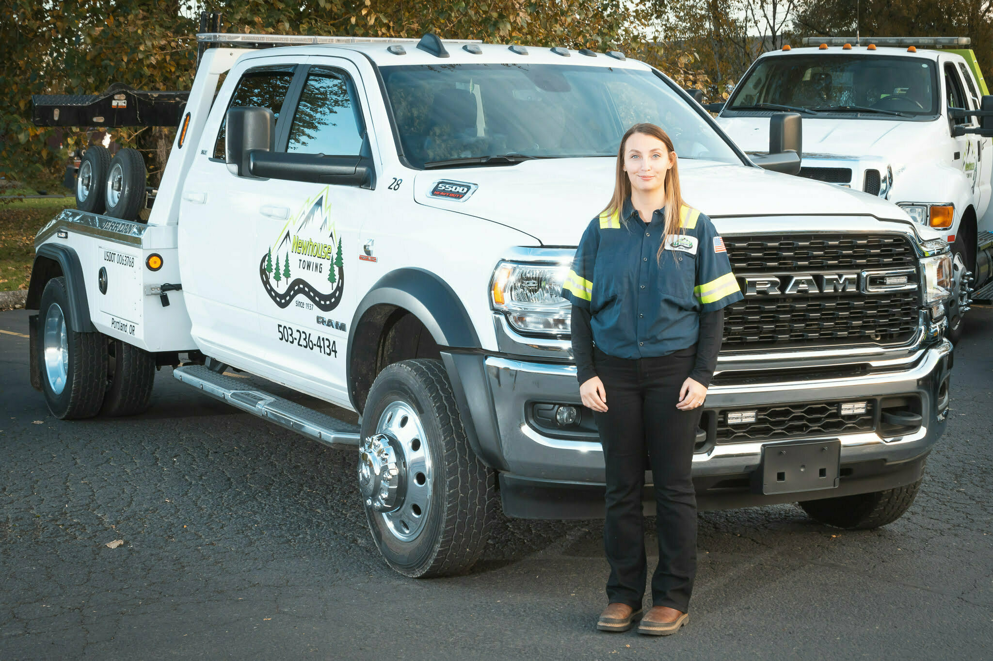 Tow Truck Bridal Veil