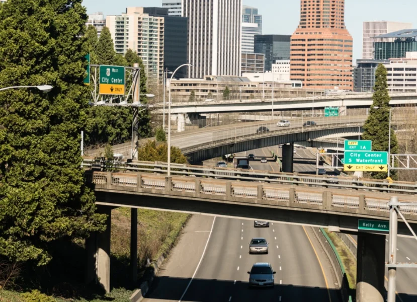 I-5 heavy towing